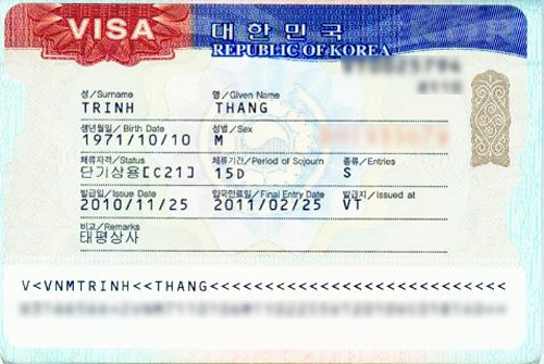 Cách nộp visa Hàn Quốc